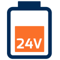 24 В